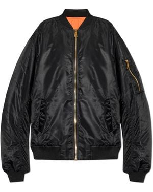 Balmain Bomber Jackets - Black