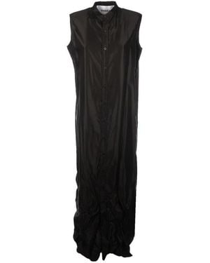 OMBRA MILANO Maxi Dresses - Black