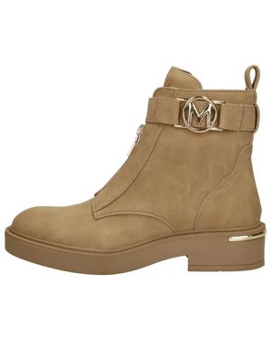 Mexx Schoenen ,Micla Enkellaarsjes Plat - Bruin