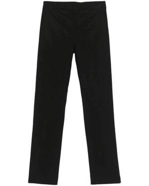 Twinset Straight Trousers - Black