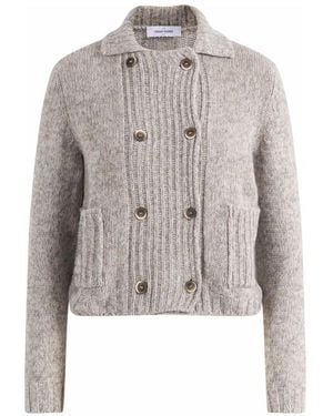 Gran Sasso Strickjacke - Grau