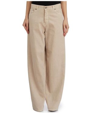 Haikure Wide Trousers - Natural