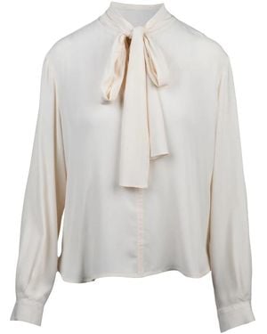 Seventy Chiffon Blouse - Grijs