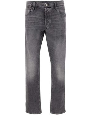 G-Star 3301 Straight Tapered Jeans - Grijs