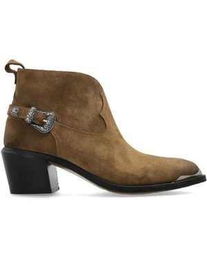 Golden Goose Cowboy Boots - Marron