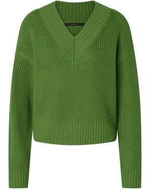 Windsor. V-Neck Knitwear - Verde