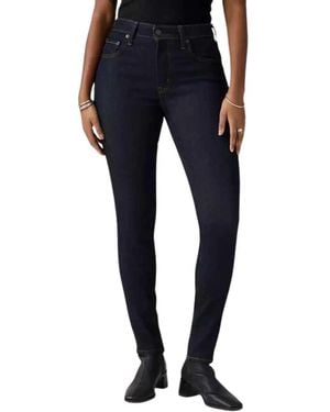 Levi's Jeans ,Blauw ,Katoen 721 High Rise Skinny Jeans