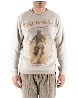 Bob Round-Neck Knitwear - Natural