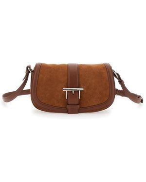 McQueen Cross Body Bags - Marrón