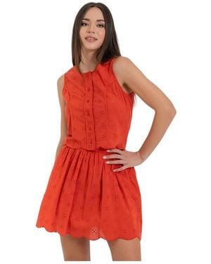 Kocca Sleeveless Tops - Red