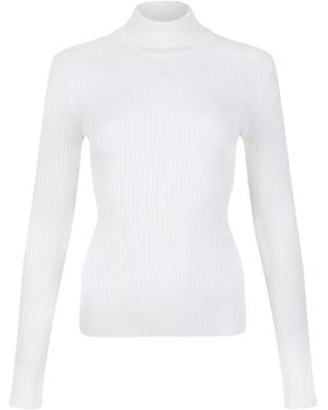 Courreges Truien & Vesten ,Wit ,Courreges Sweaters