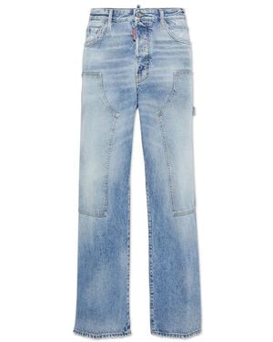 DSquared² Straight Jeans - Blue