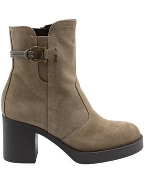 Nero Giardini Heeled Boots - Brown