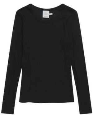Munthe Long Sleeve T-Shirts - Black