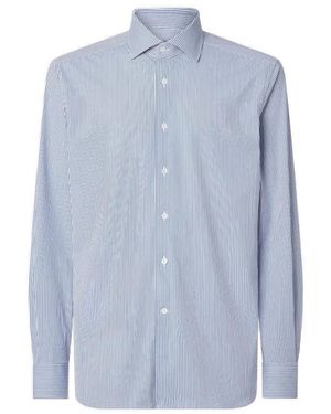 Corneliani Overhemden ,Veelkleurig ,Formal Shirts - Blauw