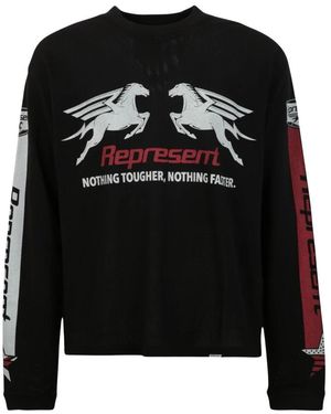 Represent Long Sleeve Tops - Nero