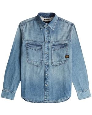G-Star Denim Shirts - Blue