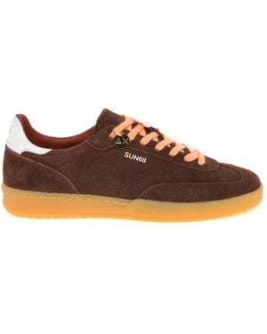 Sun 68 Trainers - Brown