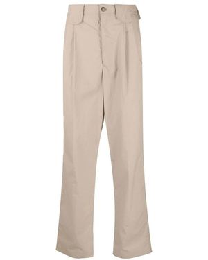 Nanushka Cropped Trousers - Natural