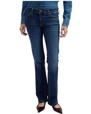 Lee Jeans Jeans ,Blauw ,Katoen Jessica Bootcut Jeans