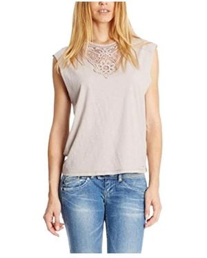 Pepe Jeans Sleeveless Tops - Blue