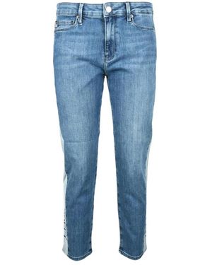 Love Moschino Jeans > slim-fit jeans - Bleu
