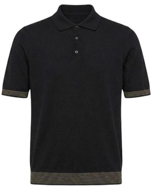 Peserico Polo Shirts - Black