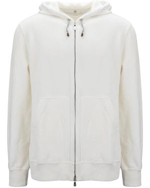 Brunello Cucinelli Zip-Throughs - White