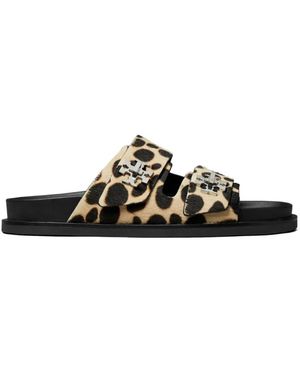 Tory Burch Sliders - Zwart
