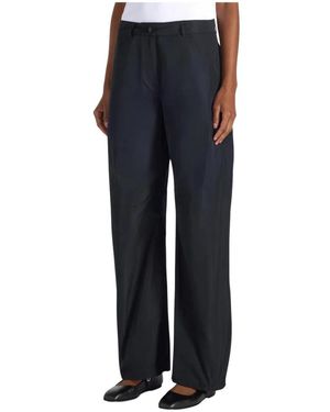 Liviana Conti Wide Trousers - Blue