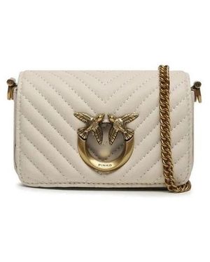 Pinko Cross Body Bags - White