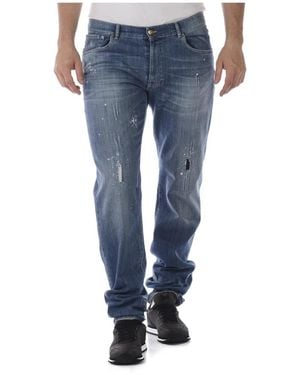 Daniele Alessandrini Slim Fit Jeans - Blue