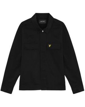 Lyle & Scott Light Jackets - Nero