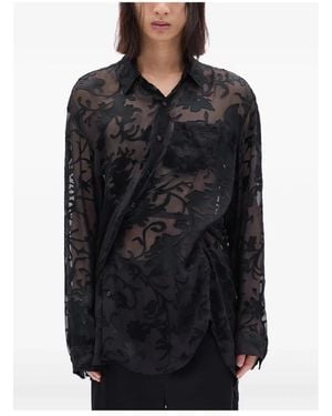 Ann Demeulemeester Casual Shirts - Black