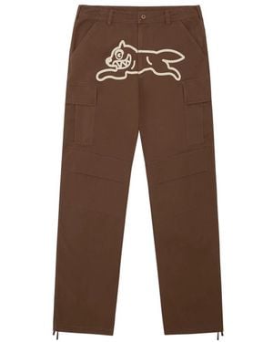 ICECREAM Straight Trousers - Brown