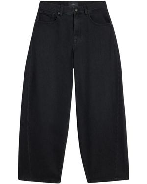 7 For All Mankind Wide Jeans - Azul