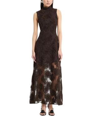 ROTATE BIRGER CHRISTENSEN Maxi Dresses - Brown