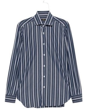 Barba Napoli Casual Shirts - Blu