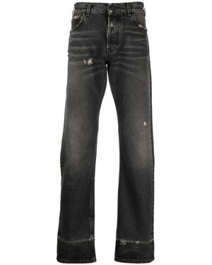 Marcelo Burlon Straight Fit Jeans - Grey