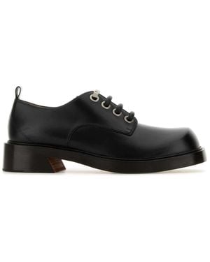 McQueen Laced Shoes - Black