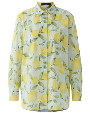 Ouí Cotton Voile Shirt - Groen