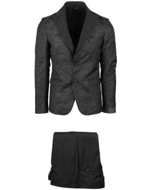 Alessandro Dell'acqua Single Breasted Suits - Noir