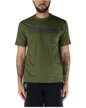 Blauer T-Shirts - Verde
