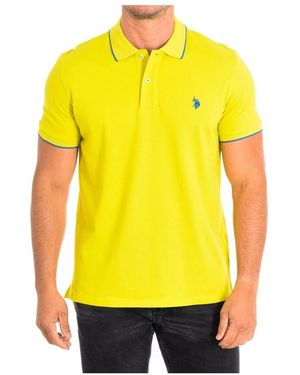 U.S. POLO ASSN. Polo Shirts - Yellow