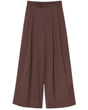 Pomandère Wide Trousers - Brown