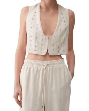 Liu Jo Waistcoats - Natural