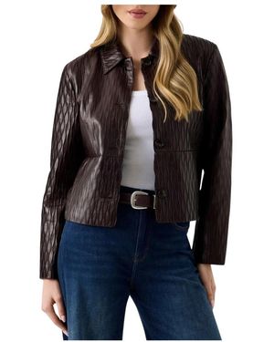 Guess Leather Jackets - Nero