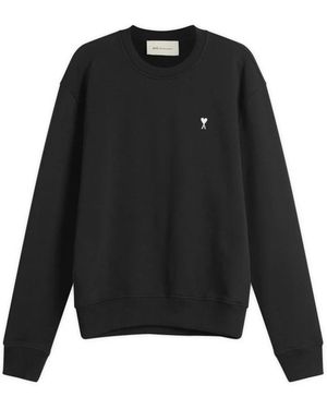 Ami Paris Sweatshirts - Negro