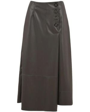 Beatrice B. Midi Skirts - Grey