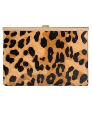 Alberta Ferretti Clutches - Metallic